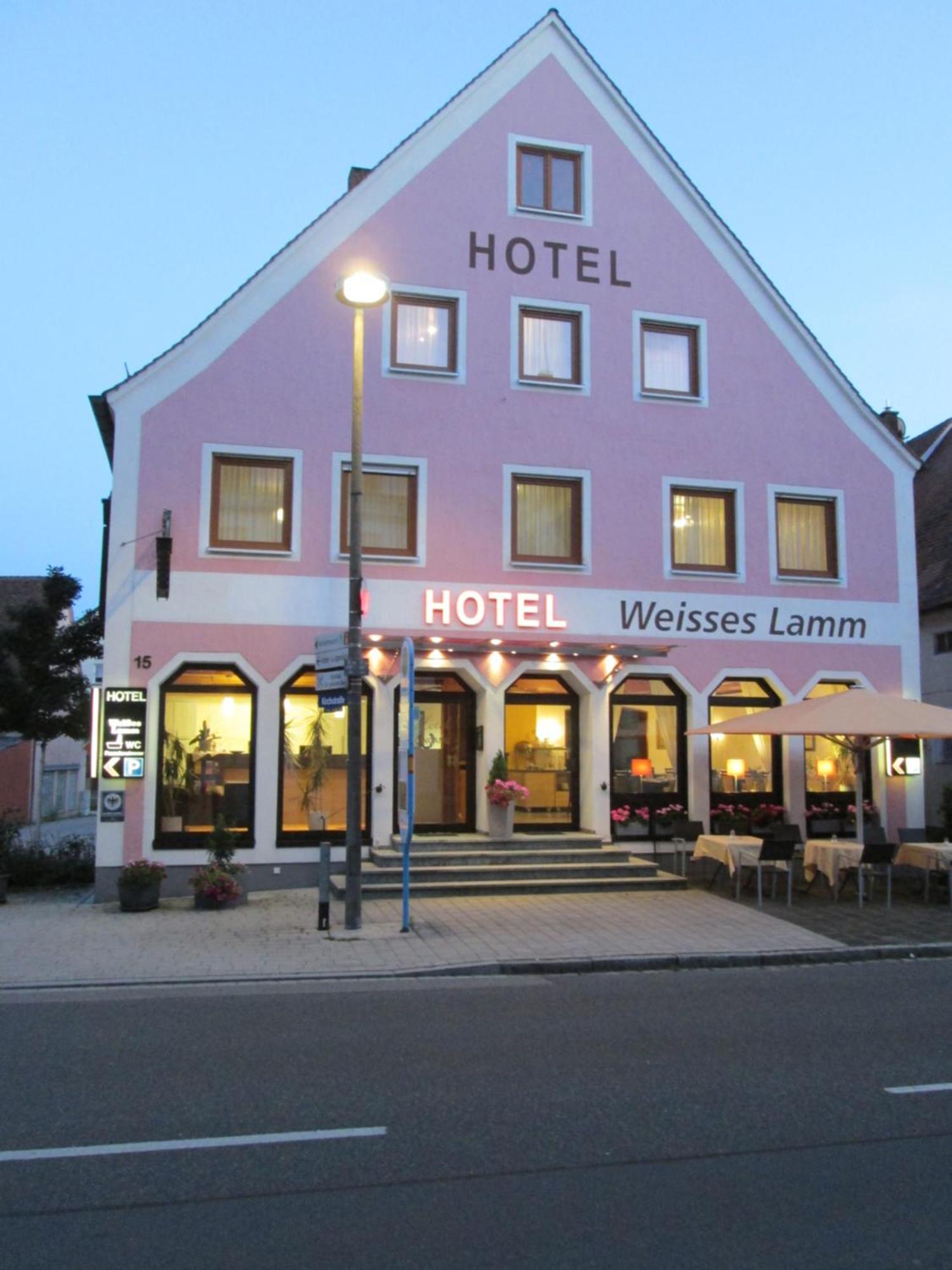 Hotel Weisses Lamm Allersberg Eksteriør billede